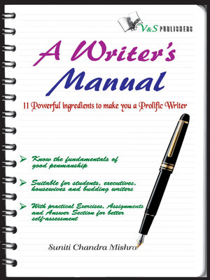 cover image of A Writer's Manual